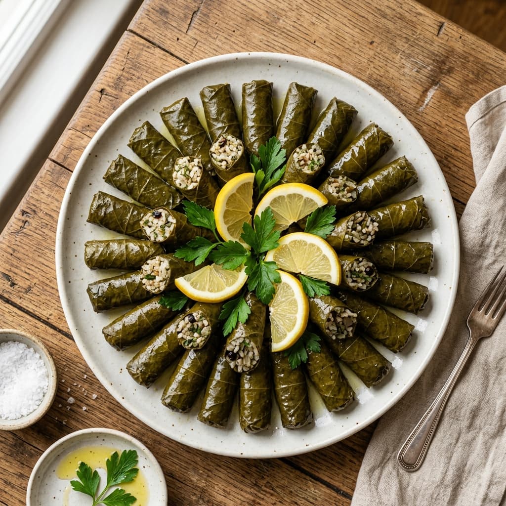 Zeytinyağlı Yaprak Sarma